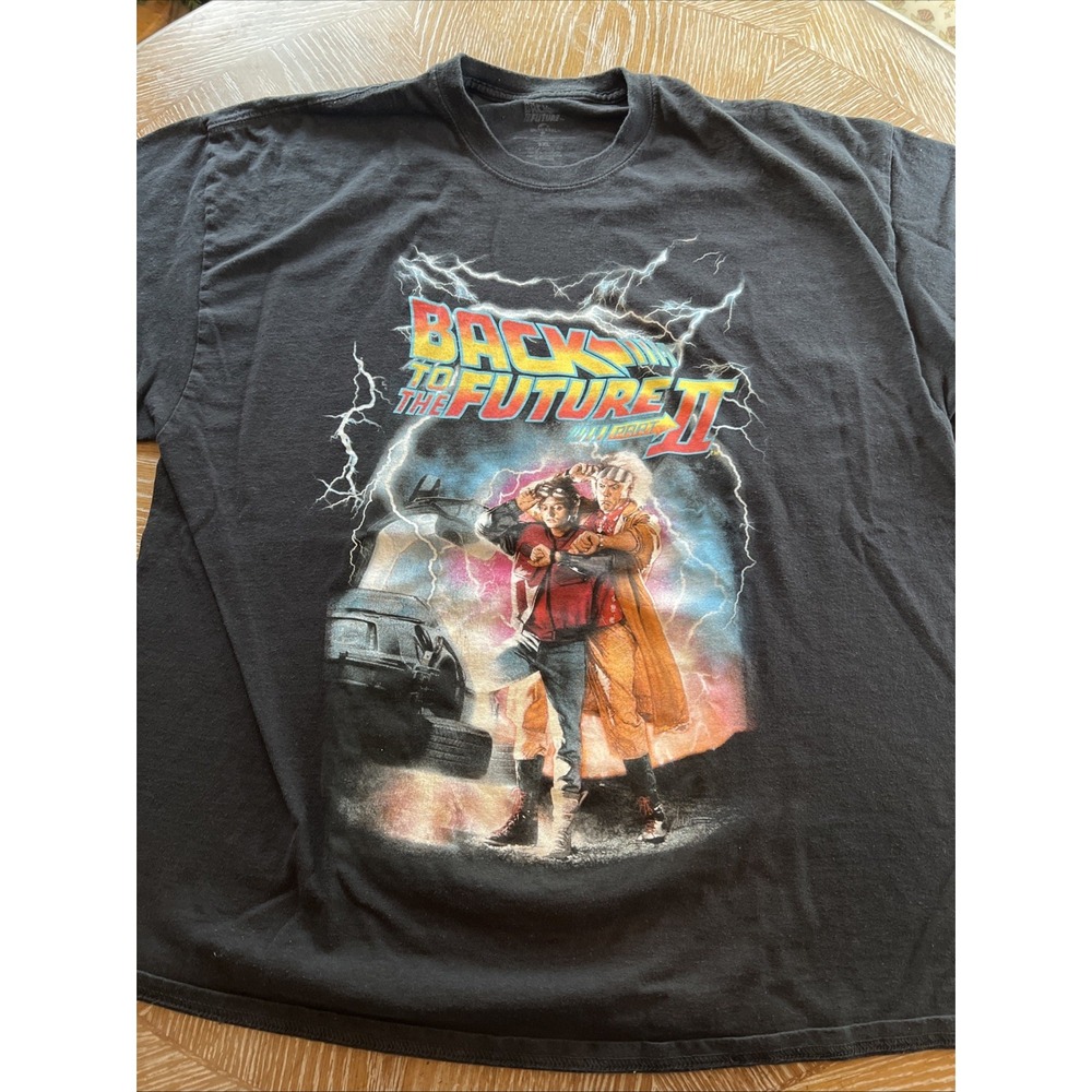 Back to the Future II Poster Men's T-Shirt XXL Officially Licensed Movie Tee